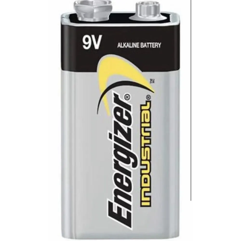 72 Energizer Industrial EN22 9 Volt 9v Alkaline Batteries Exp. 20230